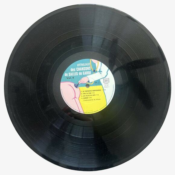 Anthologie Illustree Des Chansons De Salles De Garde Vol 4 French Vinyl VG+ 1977 - Picture 5 of 8